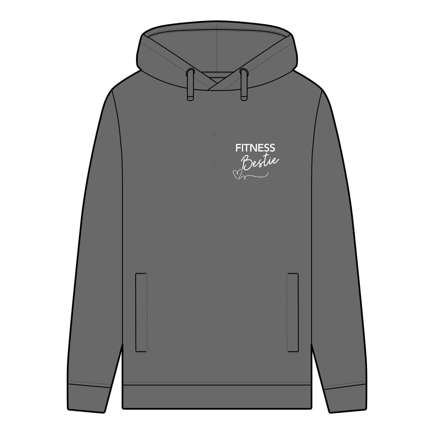 Hudson Hoodie - Unisex Classic Logo in 100% Organic Cotton